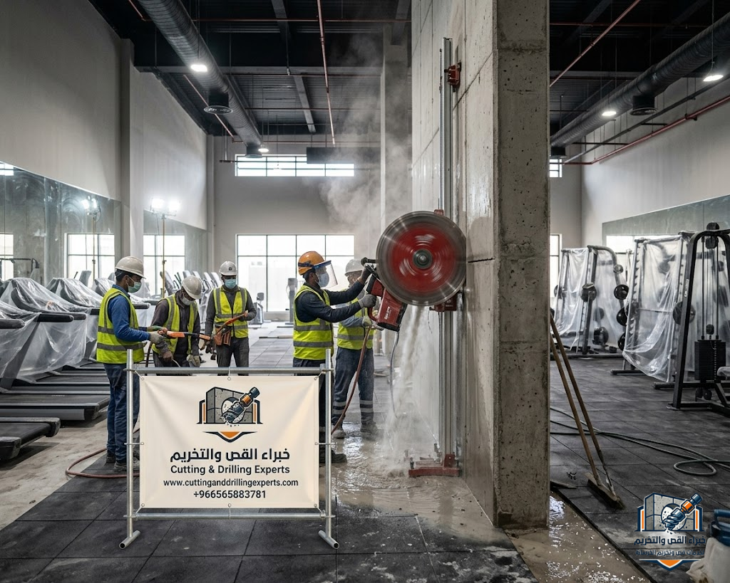   قص جدران خرسانية مكة المكرمة | إزالة وتعديل الجدران بدقة عالية بدون تكسير عشوائي بخصم 40% في مكة المكرمة    